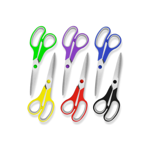Store stainless steel sharp scissors for office school home