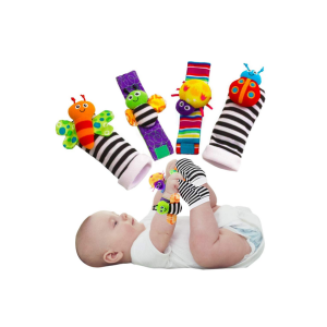 baby infant rattle socks toys